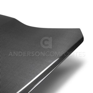 Chevrolet Camaro Hood - Anderson Composites - OE Style, Non Vented - Carbon Fiber - `16-`18